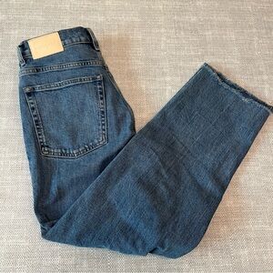 Everlane Way-High Jean | Effortless High Rise Blue Denim 26